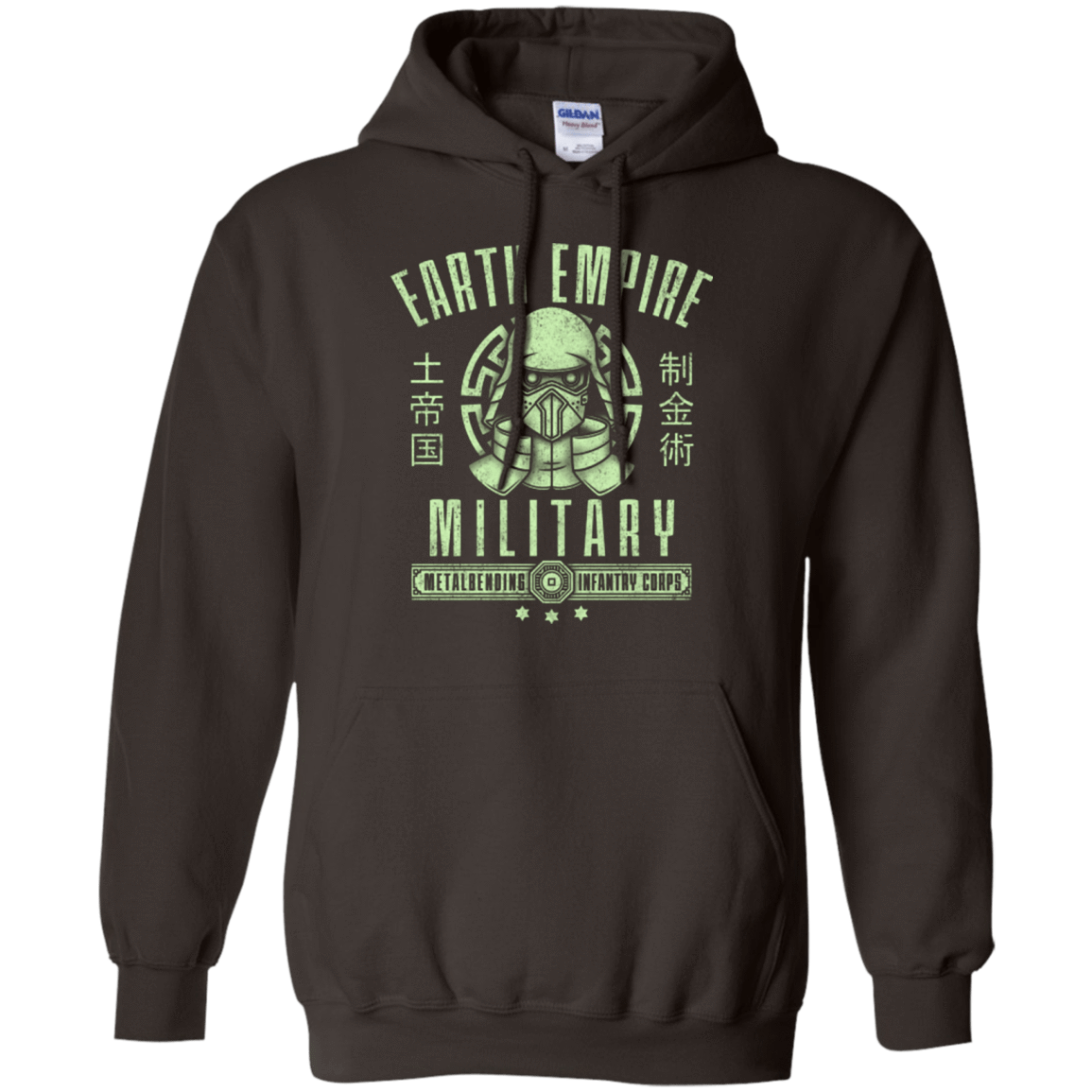Sweatshirts Dark Chocolate / Small Long Live Kuvira Pullover Hoodie