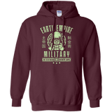 Sweatshirts Maroon / Small Long Live Kuvira Pullover Hoodie