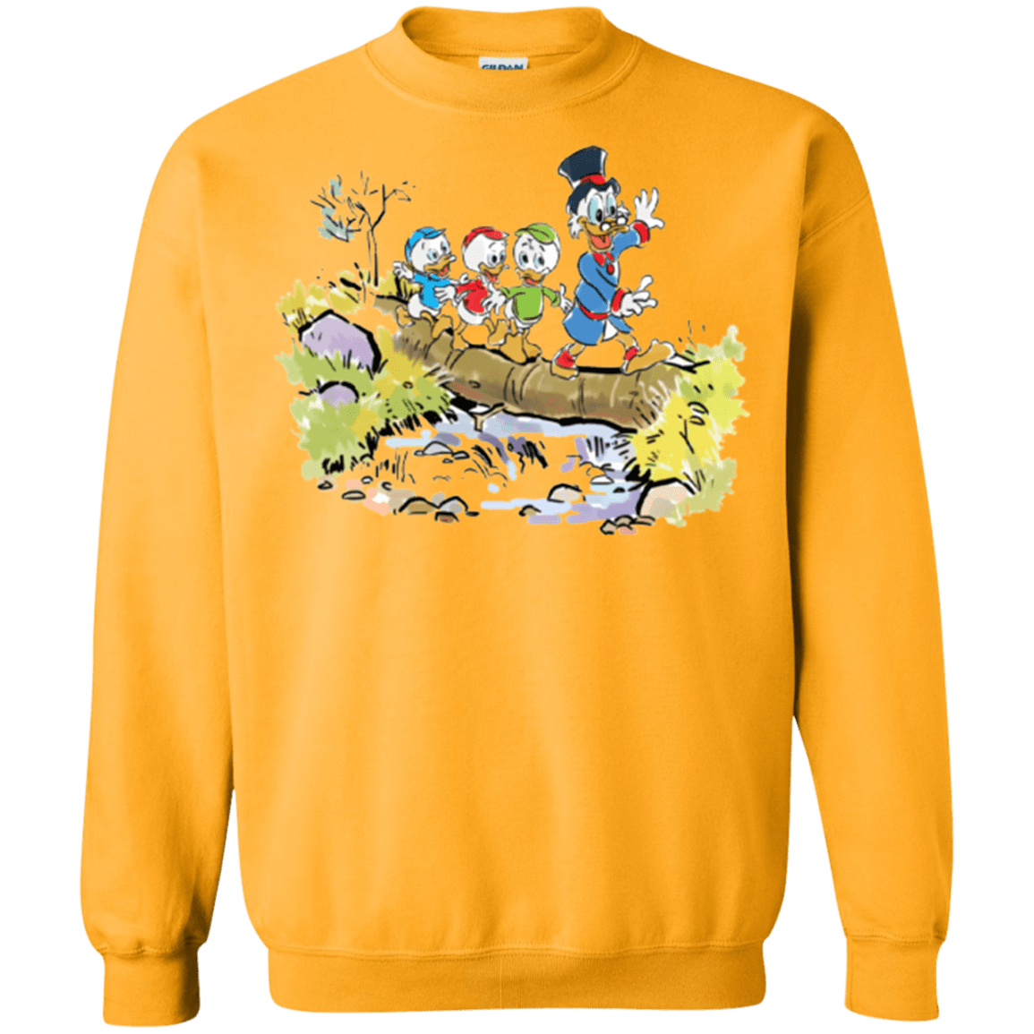 Sweatshirts Gold / Small Looking for Adventure Crewneck Sweatshirt