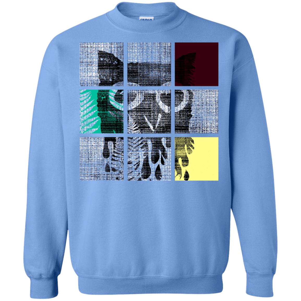 Sweatshirts Carolina Blue / S Looking Glass Owl Crewneck Sweatshirt