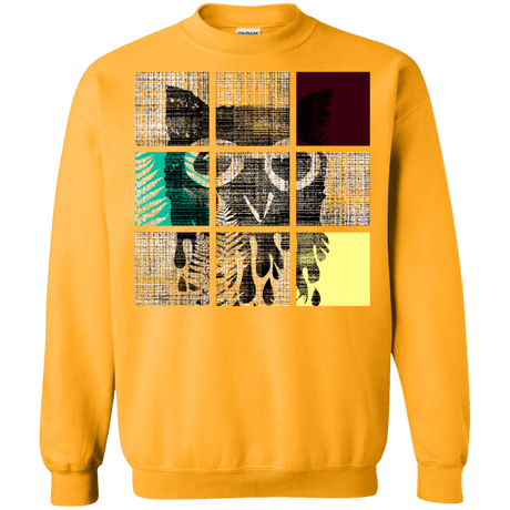 Sweatshirts Gold / S Looking Glass Owl Crewneck Sweatshirt