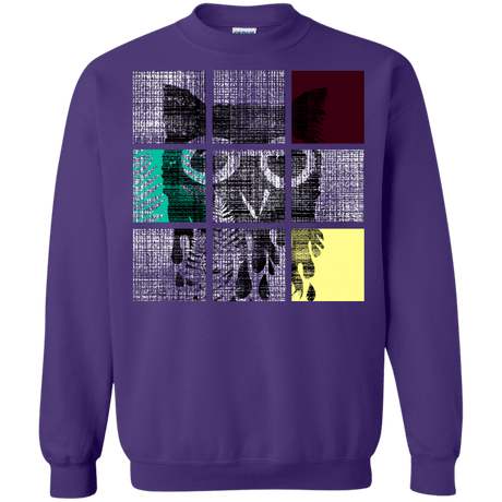 Sweatshirts Purple / S Looking Glass Owl Crewneck Sweatshirt
