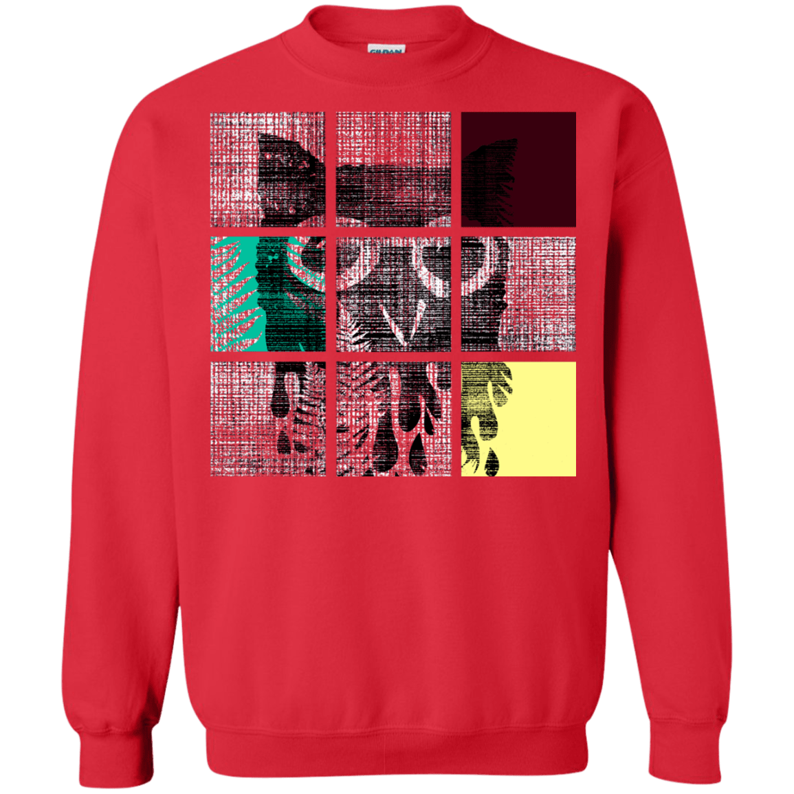 Sweatshirts Red / S Looking Glass Owl Crewneck Sweatshirt