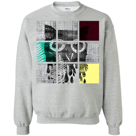 Sweatshirts Sport Grey / S Looking Glass Owl Crewneck Sweatshirt