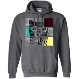 Sweatshirts Dark Heather / S Looking Glass Owl Pullover Hoodie