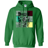 Sweatshirts Irish Green / S Looking Glass Owl Pullover Hoodie