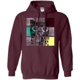 Sweatshirts Maroon / S Looking Glass Owl Pullover Hoodie