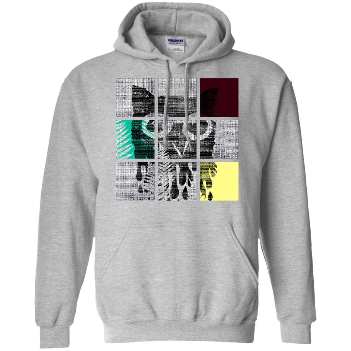 Sweatshirts Sport Grey / S Looking Glass Owl Pullover Hoodie