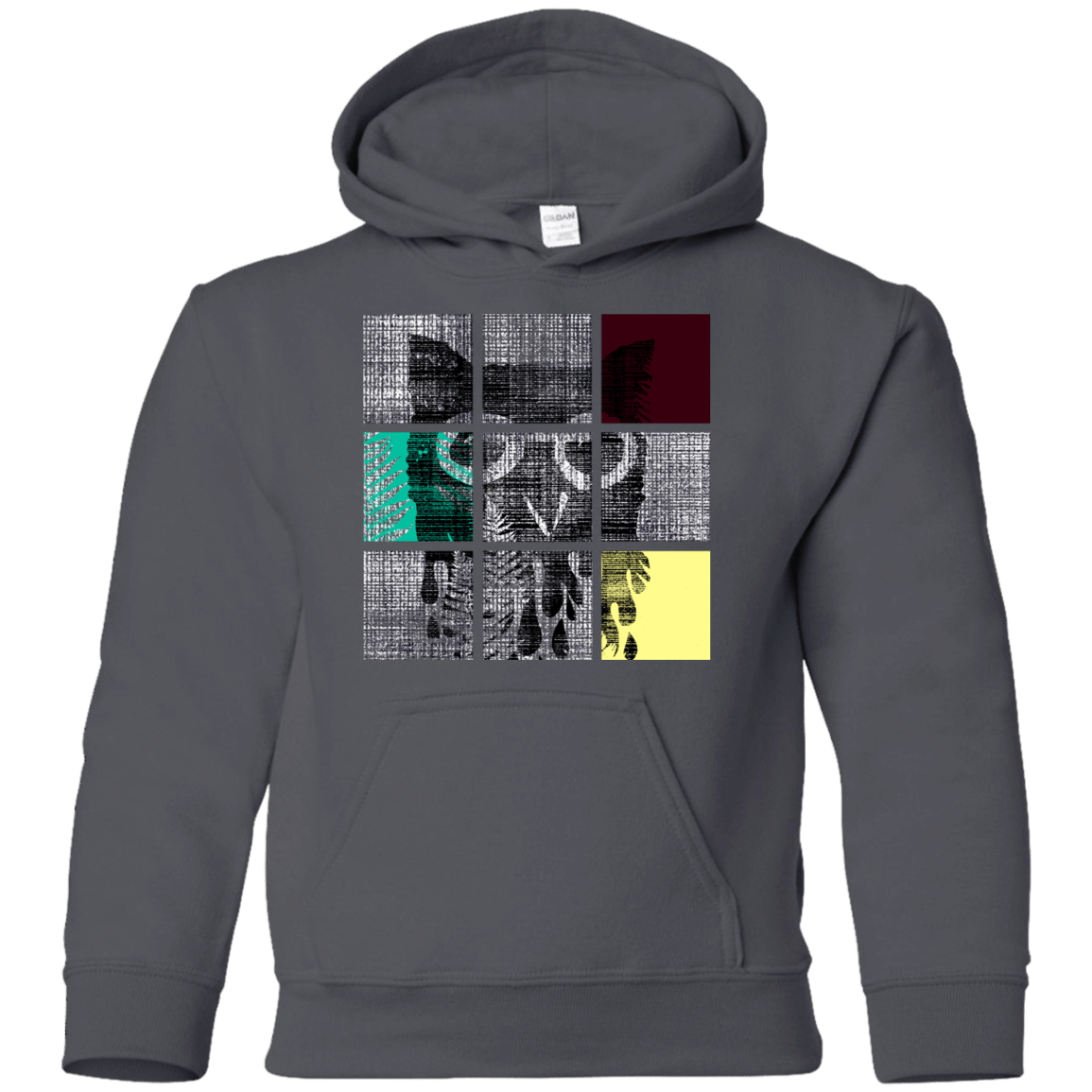 Sweatshirts Charcoal / YS Looking Glass Owl Youth Hoodie