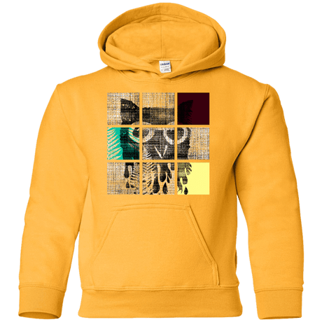 Sweatshirts Gold / YS Looking Glass Owl Youth Hoodie