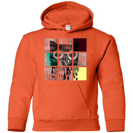 Sweatshirts Orange / YS Looking Glass Owl Youth Hoodie
