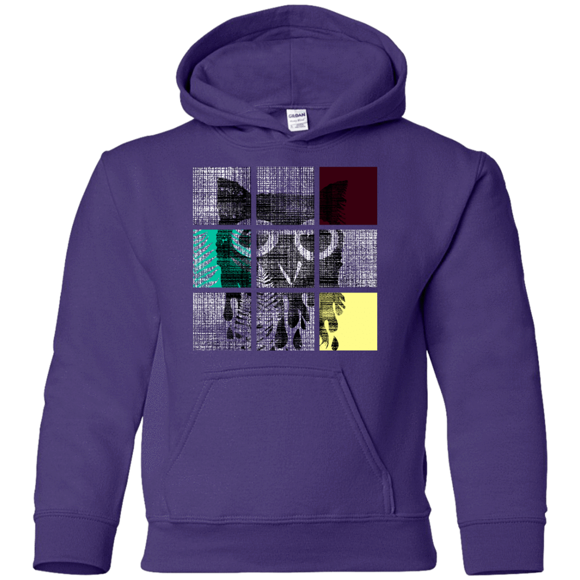 Sweatshirts Purple / YS Looking Glass Owl Youth Hoodie