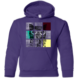 Sweatshirts Purple / YS Looking Glass Owl Youth Hoodie