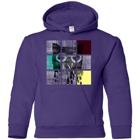 Sweatshirts Purple / YS Looking Glass Owl Youth Hoodie