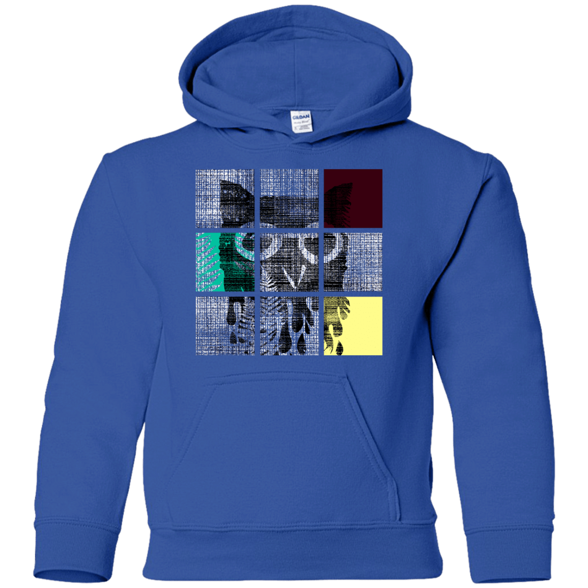 Sweatshirts Royal / YS Looking Glass Owl Youth Hoodie