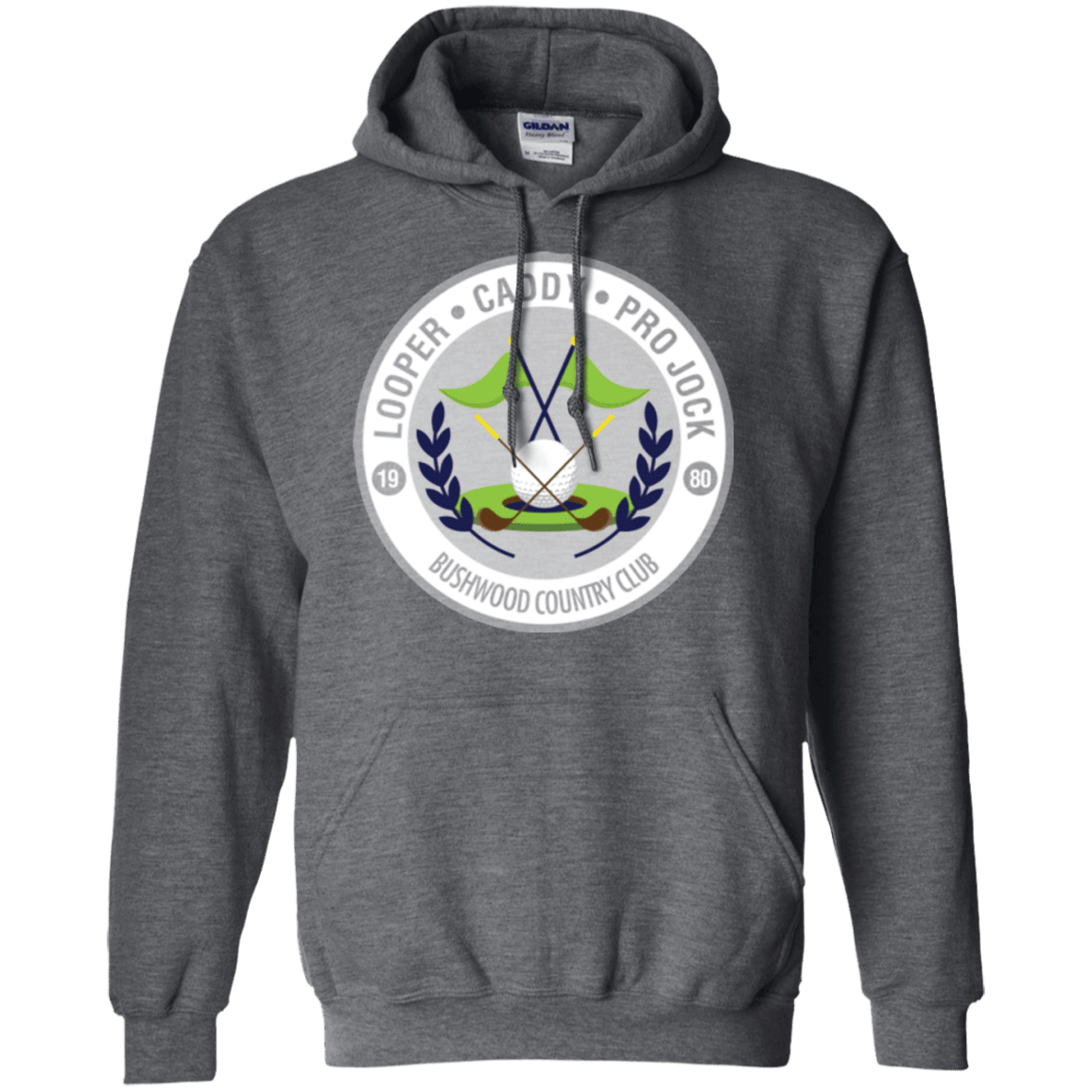 Sweatshirts Dark Heather / Small Looper Pullover Hoodie