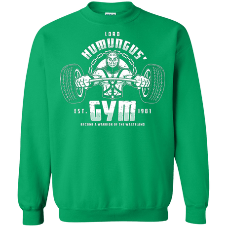 Sweatshirts Irish Green / Small Lord Humungus' Gym Crewneck Sweatshirt