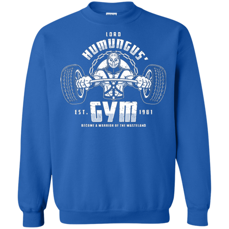 Sweatshirts Royal / Small Lord Humungus' Gym Crewneck Sweatshirt