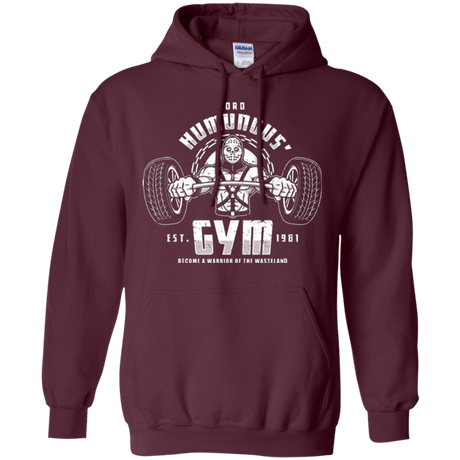 Sweatshirts Maroon / Small Lord Humungus' Gym Pullover Hoodie