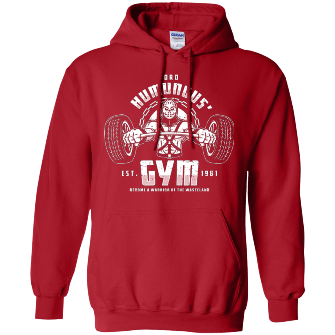 Sweatshirts Red / Small Lord Humungus' Gym Pullover Hoodie