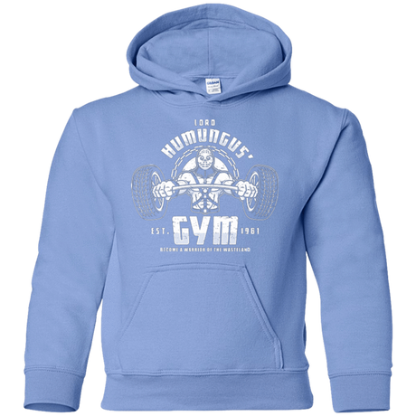 Sweatshirts Carolina Blue / YS Lord Humungus' Gym Youth Hoodie