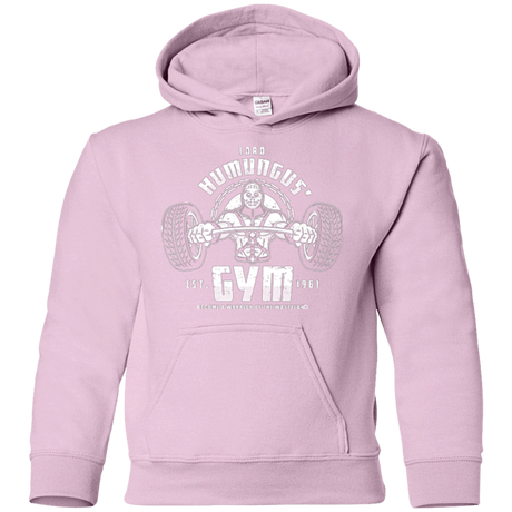 Sweatshirts Light Pink / YS Lord Humungus' Gym Youth Hoodie