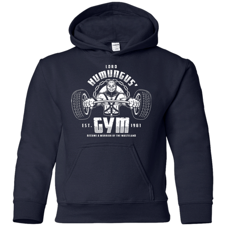 Sweatshirts Navy / YS Lord Humungus' Gym Youth Hoodie