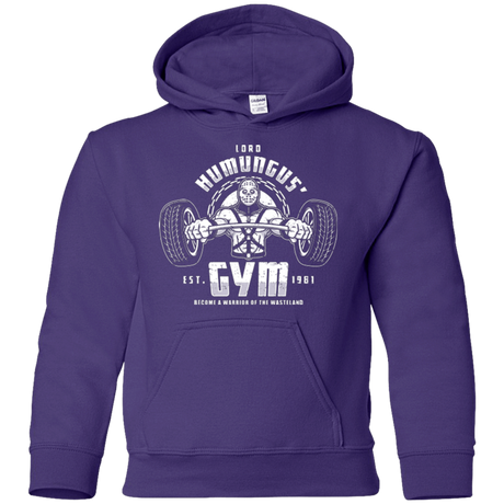 Sweatshirts Purple / YS Lord Humungus' Gym Youth Hoodie