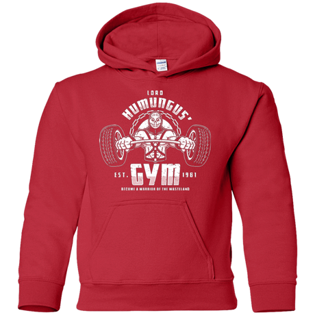 Sweatshirts Red / YS Lord Humungus' Gym Youth Hoodie