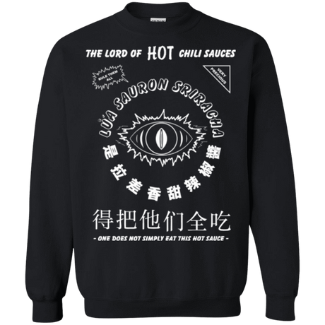 Sweatshirts Black / Small Lord of Hot Sauces Crewneck Sweatshirt
