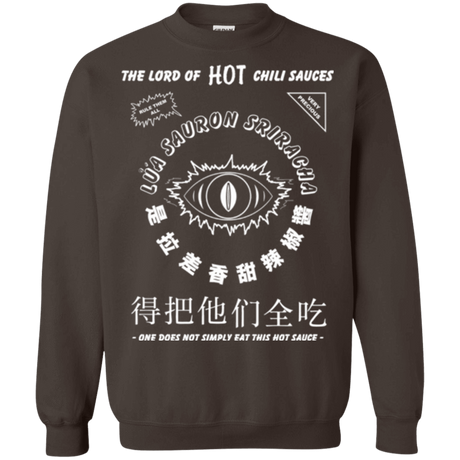 Sweatshirts Dark Chocolate / Small Lord of Hot Sauces Crewneck Sweatshirt