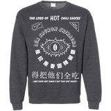 Sweatshirts Dark Heather / Small Lord of Hot Sauces Crewneck Sweatshirt