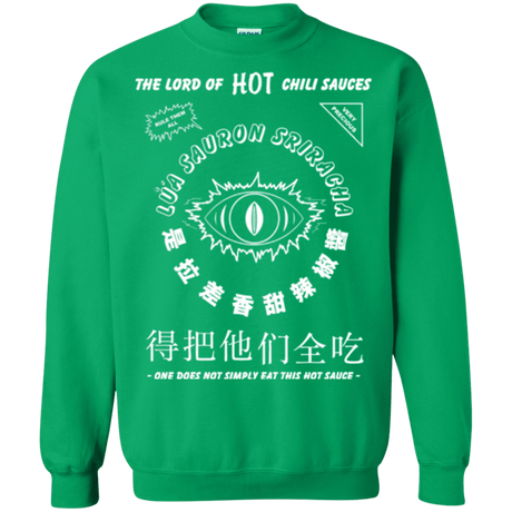 Sweatshirts Irish Green / Small Lord of Hot Sauces Crewneck Sweatshirt