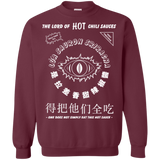 Sweatshirts Maroon / Small Lord of Hot Sauces Crewneck Sweatshirt
