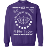 Sweatshirts Purple / Small Lord of Hot Sauces Crewneck Sweatshirt