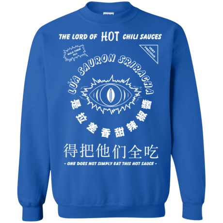 Sweatshirts Royal / Small Lord of Hot Sauces Crewneck Sweatshirt