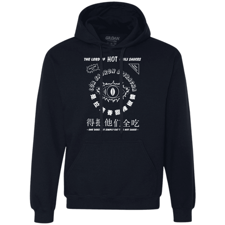 Sweatshirts Navy / Small Lord of Hot Sauces Premium Fleece Hoodie