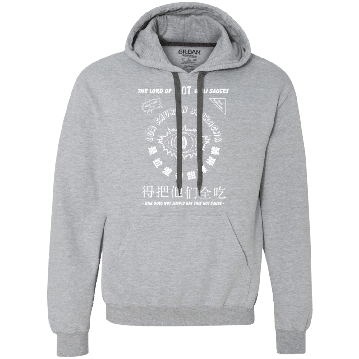 Sweatshirts Sport Grey / Small Lord of Hot Sauces Premium Fleece Hoodie