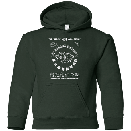 Sweatshirts Forest Green / YS Lord of Hot Sauces Youth Hoodie