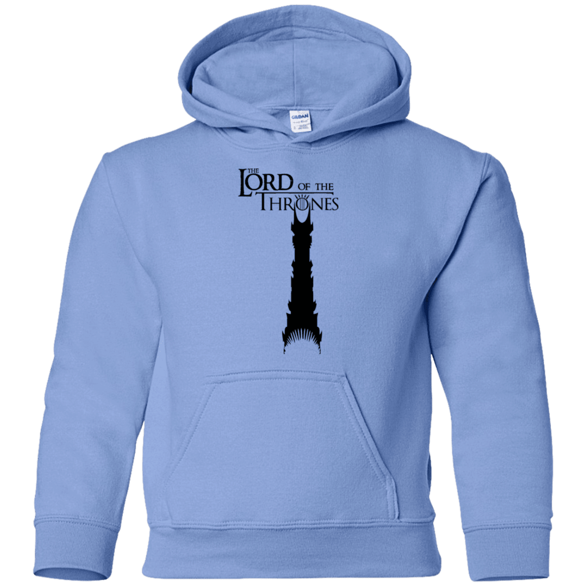 Sweatshirts Carolina Blue / YS Lord of Thrones Youth Hoodie
