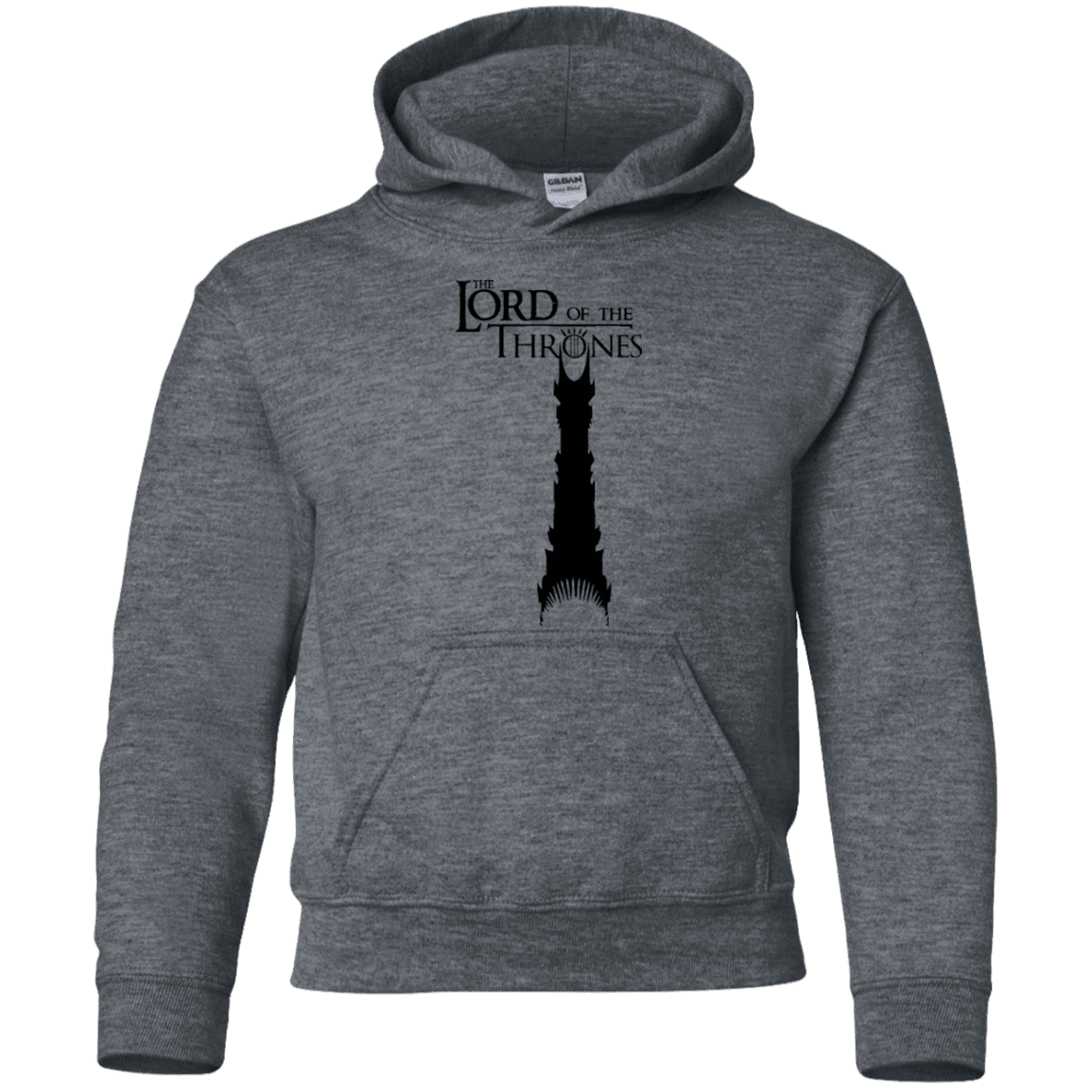 Sweatshirts Dark Heather / YS Lord of Thrones Youth Hoodie