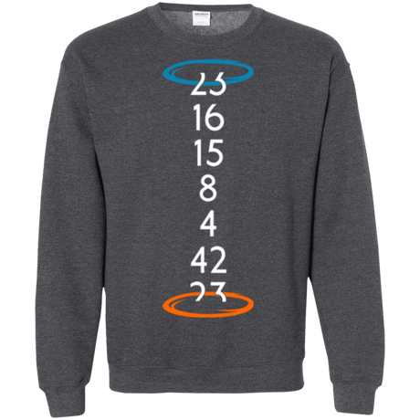 Sweatshirts Dark Heather / Small Lost portal Crewneck Sweatshirt