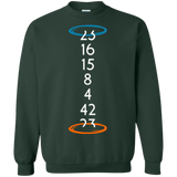 Sweatshirts Forest Green / Small Lost portal Crewneck Sweatshirt