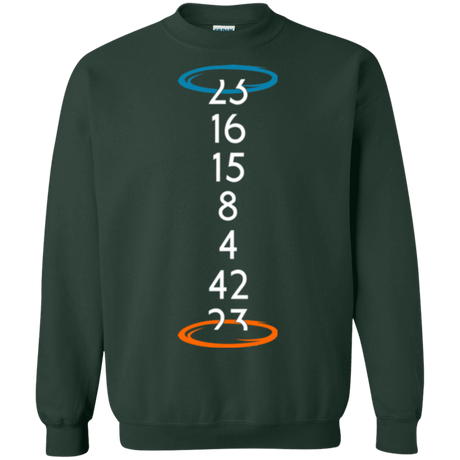 Sweatshirts Forest Green / Small Lost portal Crewneck Sweatshirt