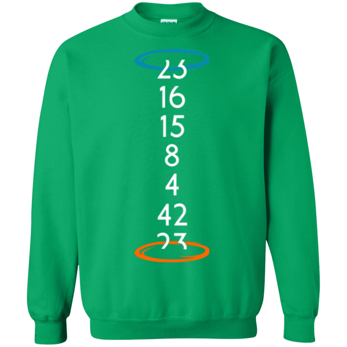 Sweatshirts Irish Green / Small Lost portal Crewneck Sweatshirt