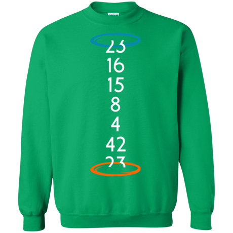 Sweatshirts Irish Green / Small Lost portal Crewneck Sweatshirt