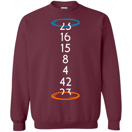 Sweatshirts Maroon / Small Lost portal Crewneck Sweatshirt