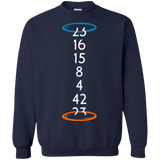 Sweatshirts Navy / Small Lost portal Crewneck Sweatshirt