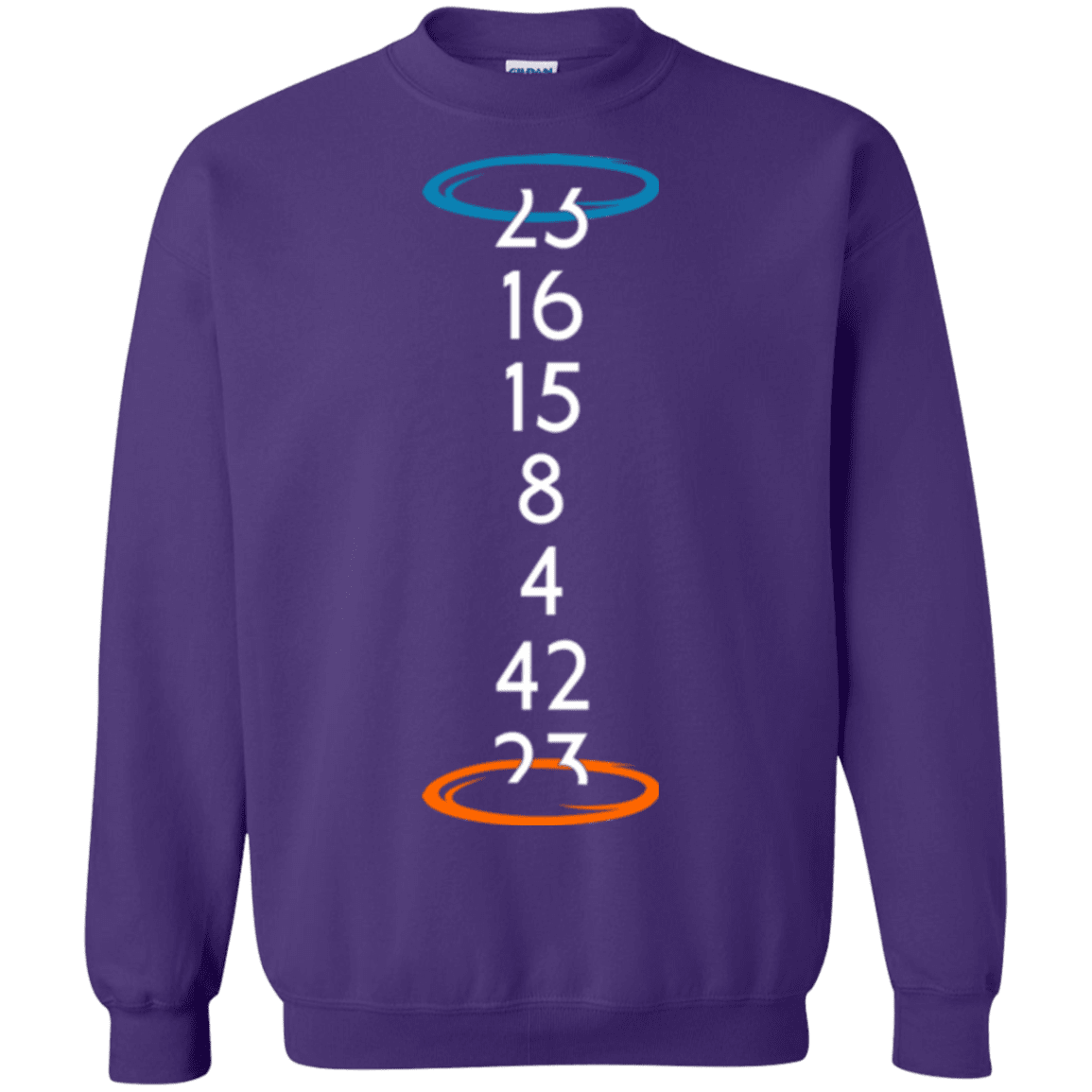 Sweatshirts Purple / Small Lost portal Crewneck Sweatshirt
