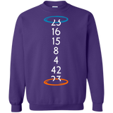 Sweatshirts Purple / Small Lost portal Crewneck Sweatshirt